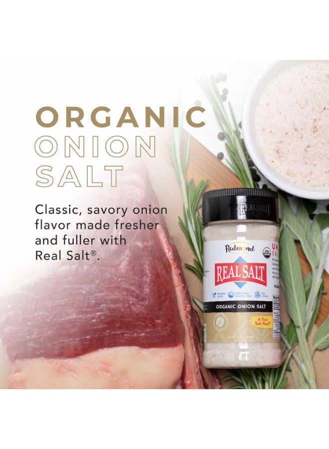 Redmond Real Onion Sea Salt 8.25oz shaker - Image 2